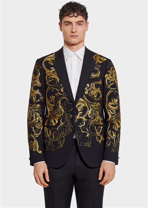 custom versace suit|versace men's suits price.